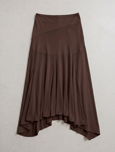 Elara Skirt In Bitter Chocolate