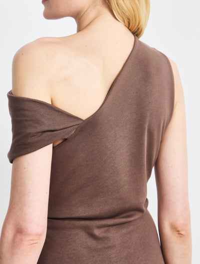 Tulla Dress In Mocha