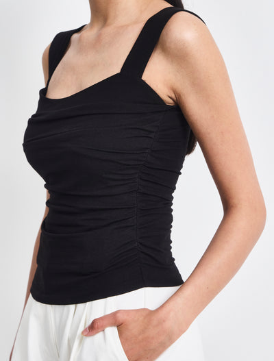 Aki Cami Top In Black