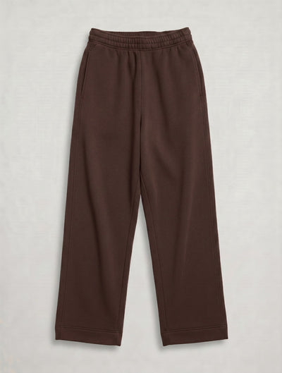 Ellery Barrel Leg Sweatpant in Bitter Chocolate